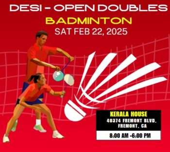 Badminton Open Doubles Tournament